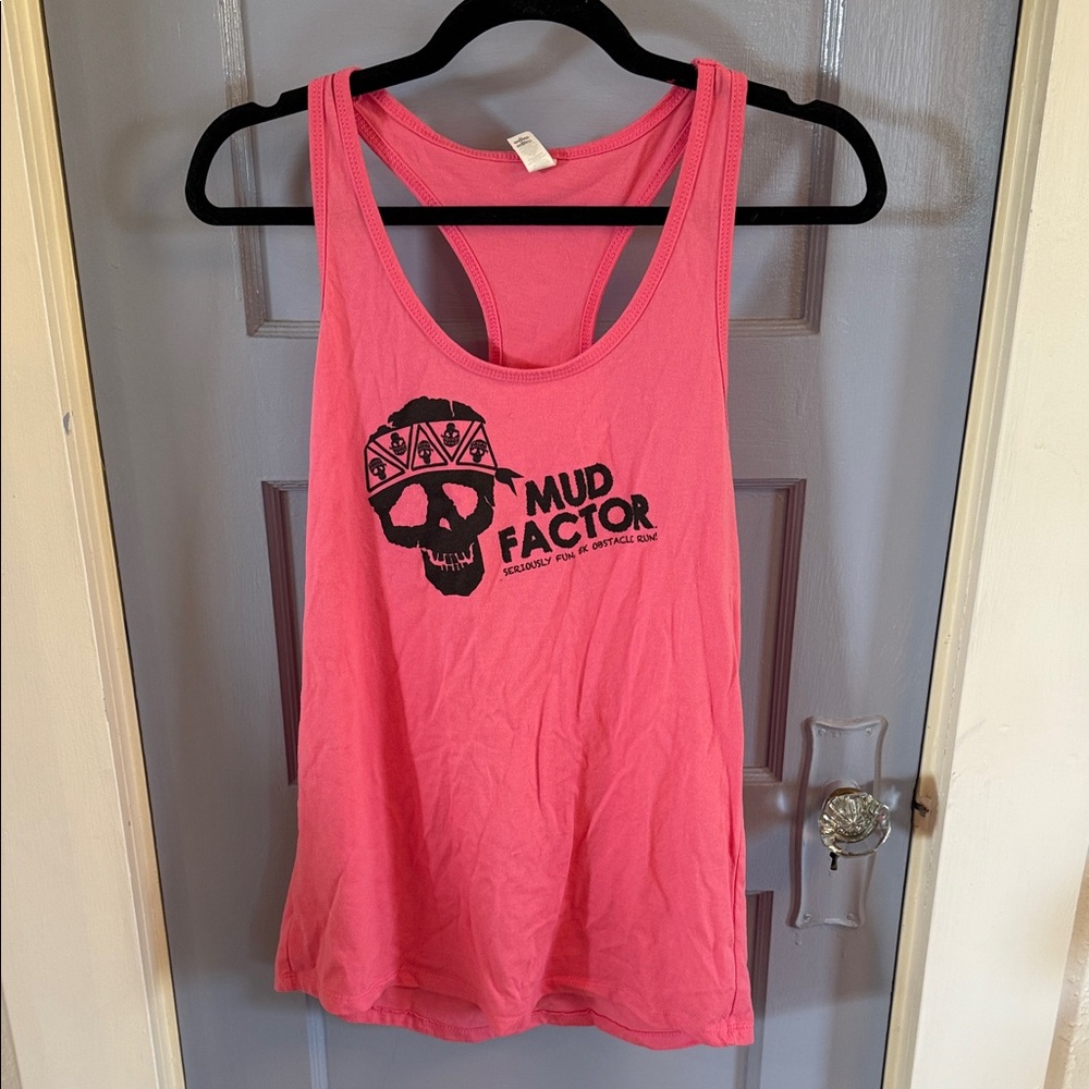 Next Level Apparel Pink Tank Top